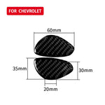 Car Carbon Fiber Center Control Gear Shift Panel Decorative Sticker for Chevrolet Cruze 2009-2015, Left and Right Drive Universal, Gear Shift Panel
