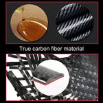 Car Carbon Fiber Air Conditioning Panel Decorative Sticker for Volkswagen Tiguan L 2019-2021, Low Configuration, Air Conditioning Panel, Low Configuration