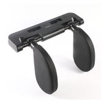 A02 Adjustable Car Auto U-shaped Memory Foam Neck Rest Cushion Seat Pillow, A02 (Black), A02 (Beige)