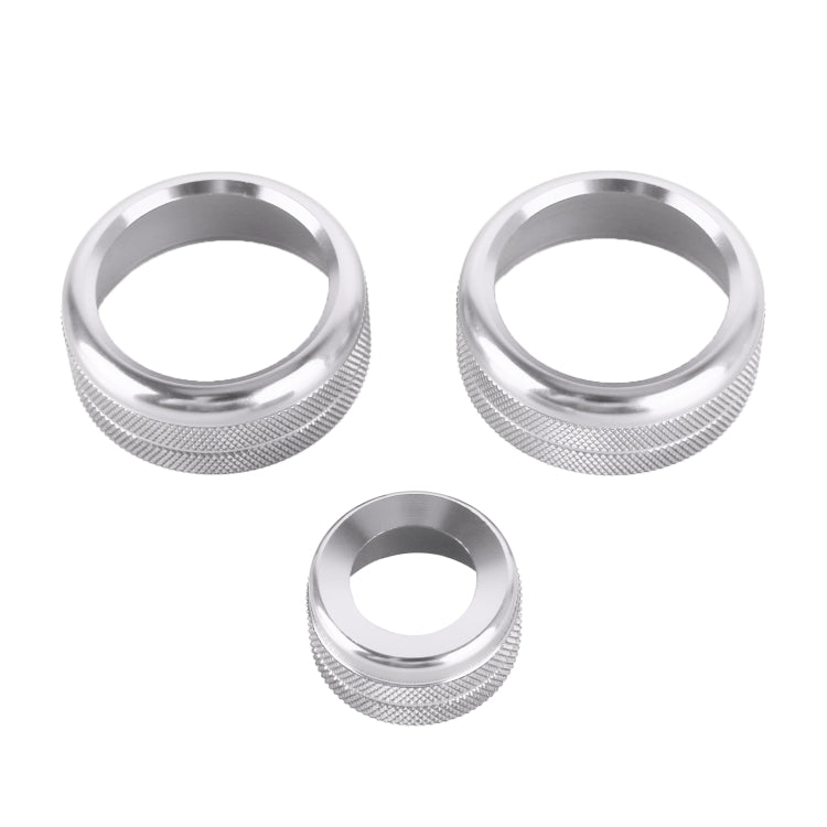 3 PCS Car Metal Air Conditioner Knob Case for BMW X1 / X2 / GT, For BMW X1 / X2 / GT (Blue), For BMW X1 / X2 / GT (Red), For BMW X1 / X2 / GT (Silver)