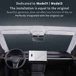 Car Ordinary Version Sunglasses Storage Box for Tesla Model Y 2019-2023, Ordinary Version for Tesla Model Y