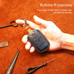 For Kia Old Style Car Cowhide Leather Key Protective Cover Key Case, For Kia, For Kia Old Style