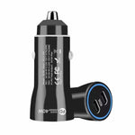 40W Dual PD Car 2 in 1 Fast Charger Car Cigarette Lighter, 40W Black, 40W White
