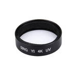 SING for Xiaomi Xiaoyi Yi II Sport Action Camera Proffesional 4K UV Filter, 4K UV Filter