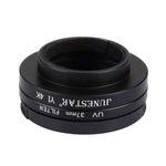 JUNESTAR for Xiaomi Xiaoyi Yi II 4K Sport Action Camera Proffesional 37mm UV Filter + Lens Protective Cap, UV Filter+Lens Cap