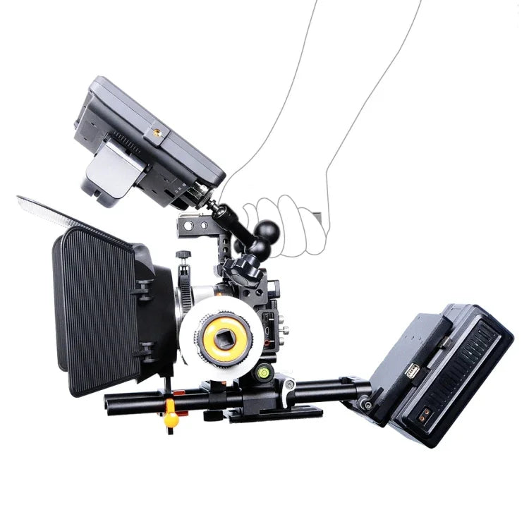 YELANGU YLG0905A Camera Video Cage Handle Stabilizer for Sony A6000/A6300/A6400/A6500