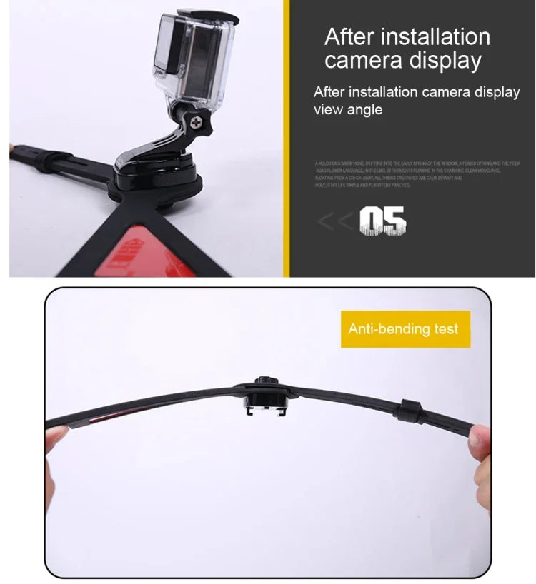 Bullet Time Rig 360 Degree Selfie Mount for PULUZ Action Sports Cameras Jaws Flex Clamp Mount for GoPro, Insta360, DJI and Other Action Cameras, Bullet Time
