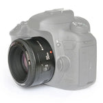 YONGNUO YN50MM F1.8C Auto Focus Lens for Canon EF Mount New Lens, YN50mm F1.8C