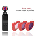 3 in 1  HD Slim CPL & CPL & ND8 & ND16  Lens Filter for DJI OSMO Pocket, CPL+ND8+ND16