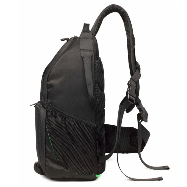 INDEPMAN DL-B016 Portable Waterproof Scratch-proof Outdoor Sports Sling Shoulder Bag Camera Bag Phone Tablet Bag for GoPro, SJCAM, Nikon, Canon, Xiaomi Xiaoyi YI, iPad, Apple, Samsung, Huawei, Size: 25.5 * 19 * 44 cm