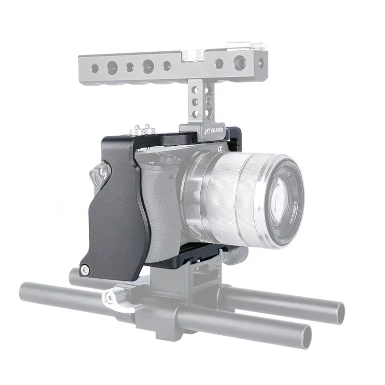 YELANGU C6 Camera Video Cage Stabilizer for Sony A6000 / A6300 / A6500 / A6400, Stabilizer