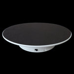 25cm 360 Degree Electric Rotating Turntable Display Stand Video Shooting Props Turntable for Photography, Load 3kg, Powered by Battery, 25cm/Powered by Battery(B), 25cm/Powered by Battery(W), 25cm/Powered by Battery(BW)