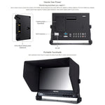 SEETEC P133-9HSD 1920x1080 13.3 inch Broadcast Level Full HD Media Film Camera Field Monitor, P133-9HSD