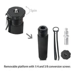 BEXIN P306C Portable Travel Outdoor DSLR Camera Carbon Fiber Monopod Holder, P306C