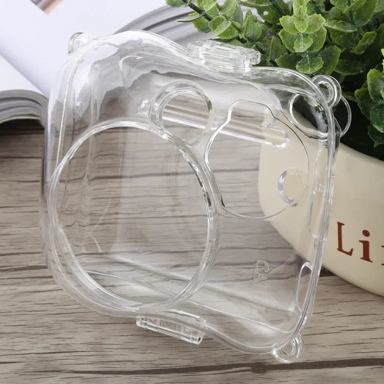 Protective Crystal Shell Case with Strap for FUJIFILM instax mini 25, For FUJIFILM instax mini 25