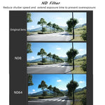 JSR Round Housing ND64 Lens Filter for GoPro HERO8 Black, ND64 Lens