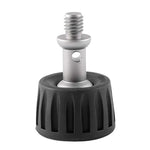 BEXIN GSF37-S Tripod 3/8 inch Stainless Steel Foot Spikes Plastic Foot Pad, GSF37-S