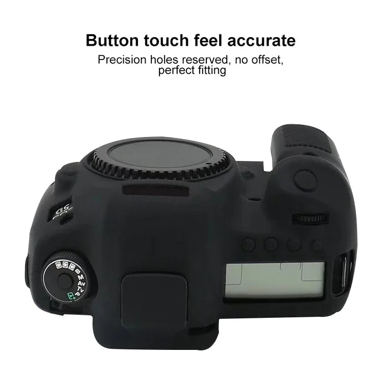 For Canon EOS 5DS Soft Silicone Protective Case, For Canon EOS 5DS