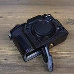 For FUJIFILM X-T5 1/4 inch Thread PU Leather Camera Half Case Base, For FUJIFILM X-T5