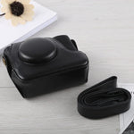 Full Body Camera PU Leather Case Bag with Strap for Canon G16, For G16