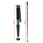 BEXIN P336C Camera Carbon Fiber Monopod Travel Live Selfie Bracket Holder, P336C