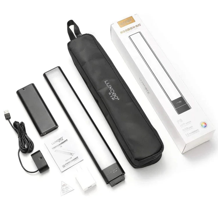 LUXCeO P6 RGB Colorful Photo LED Stick Video Light Handheld APP Control Full Color LED Fill Light, P6