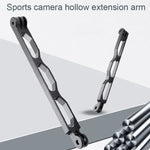 Aluminum Extension Arm Grip Extenter for DJI, Insta360, GoPro and Other Action Cameras