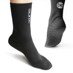 SLINX 1702 3mm Neoprene Non-slip Warm Diving Socks, S, M, L, XL