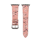 Plum Series Leather Replacement Watchbands For Apple Watch Series 6 & SE & 5 & 4 44mm / 3 & 2 & 1 42mm, For Apple Watch Ultra 49mm / Series 8&7 45mm / SE 2&6&SE&5&4 44mm / 3&2&1 42mm, For Apple Watch Series 7 45mm / 6 & SE & 5 & 4 44mm / 3 & 2 & 1 42mm