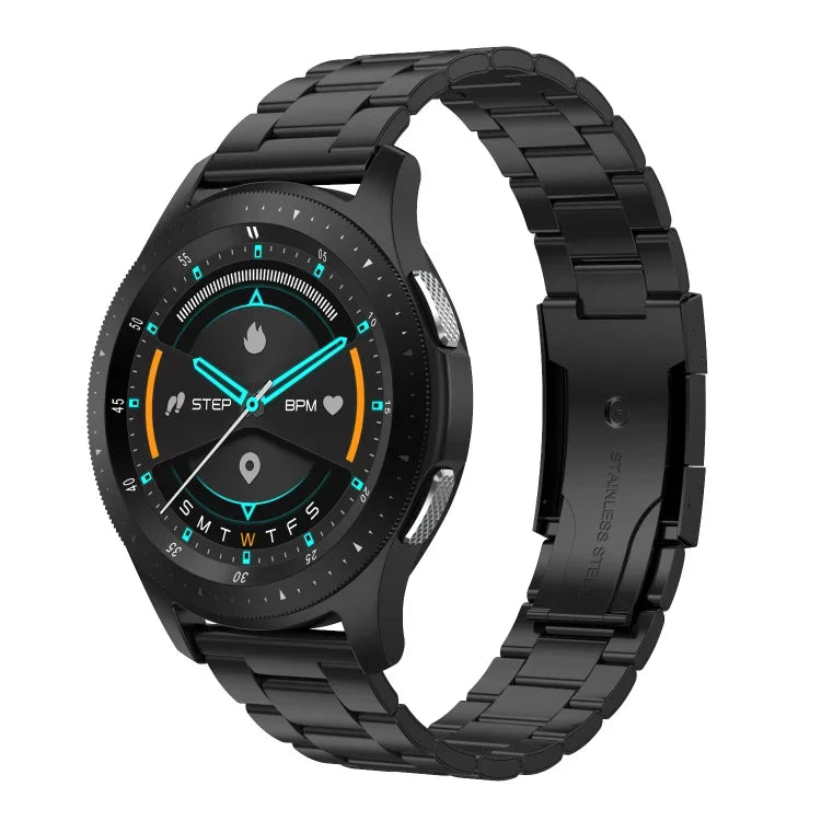 W68 1.54 inch Touch Screen IP67 Waterproof Smart Bracelet, Support Blood Oxygen Monitoring / Bluetooth Call / Heart Rate Monitoring, Style: Steel Strap