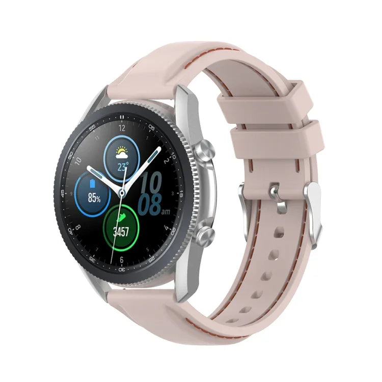 For Samsung Galaxy Watch 3 41mm / Active2 / Active / Gear Sport 20mm Silicone Replacement Strap Watchband, For Samsung Galaxy Watch 3 41mm