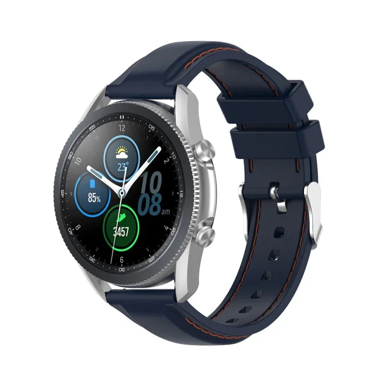 For Samsung Galaxy Watch 3 41mm / Active2 / Active / Gear Sport 20mm Silicone Replacement Strap Watchband, For Samsung Galaxy Watch 3 41mm