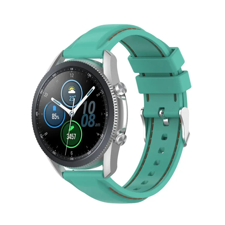 22mm Silicone Replacement Strap Watchband, For Samsung Galaxy Watch 3 45mm / Gear S3