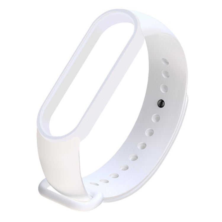 For Xiaomi Mi Band 6 (CA8856) Solid Color Silicone Replacement Strap Watchband