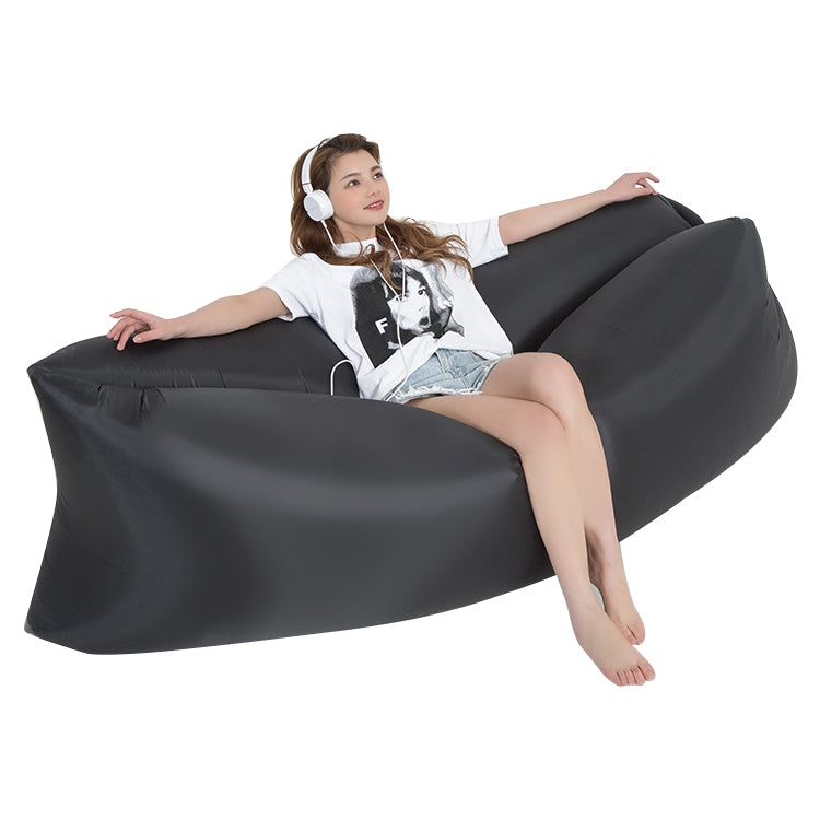 Outdoor Portable Lazy Water Inflatable Sofa Beach Grass Air Bed, Size: 200 x 70cm, 200 x 70cm Rose Red, 200 x 70cm Sapphire Blue, 200 x 70cm Grass Green, 200 x 70cm Red, 200 x 70cm Yellow, 200 x 70cm Purple, 200 x 70cm Orange, 200 x 70cm Sky Blue      ...