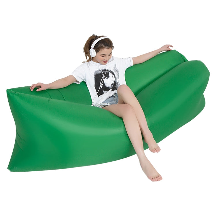 Outdoor Portable Lazy Water Inflatable Sofa Beach Grass Air Bed, Size: 200 x 70cm, 200 x 70cm Rose Red, 200 x 70cm Sapphire Blue, 200 x 70cm Grass Green, 200 x 70cm Red, 200 x 70cm Yellow, 200 x 70cm Purple, 200 x 70cm Orange, 200 x 70cm Sky Blue      ...