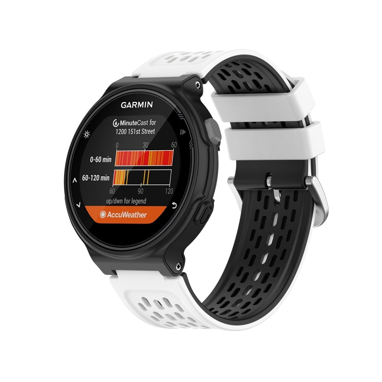 For Garmin Approach S2 / S4 Two-color Silicone Replacement Strap Watchband, For Garmin Approach S2 / S4