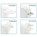 A1436 45W 14.85V 3.05A 5 Pin MagSafe 2 Power Adapter for MacBook, Cable Length: 1.6m,, 45W UK Plug, 45W AU Plug, 45W EU Plug