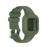 For Garmin Vivofit JR3 Silicone Pure Color Replacement Watchband