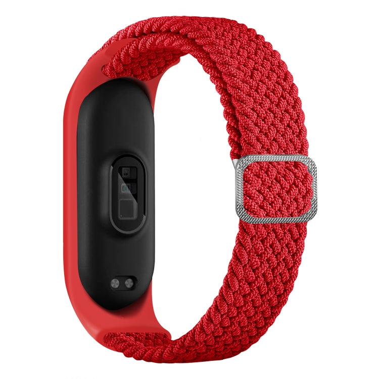 Adjustable Nylon Braided Elasticity Replacement Strap Watchband, For Xiaomi Mi Band 6 / 5  / 4