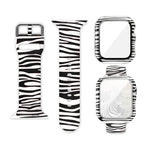 Silicone Printing Integrated Replacement Watch Case Watchband, For Apple Watch Series 6 / 5 / 4 / Watch SE 44mm, For Apple Watch Series 6 / 5 / 4 / Watch SE 40mm, For Apple Watch Series 3 & 2 & 1 42mm