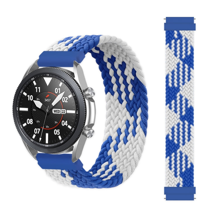 For Samsung Galaxy Watch 42mm Adjustable Nylon Braided Elasticity Replacement Strap Watchband, 125mm, 135mm, 145mm, 155mm