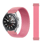 For Samsung Galaxy Watch 3 41mm Adjustable Nylon Braided Elasticity Replacement Strap Watchband, 125mm, 135mm, 145mm, 155mm