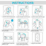 Full Screen HD PET Screen Protector, For Samsung Galaxy Tab A7 Lite (1 PC), For Samsung Galaxy Tab S7 FE (1 PC)