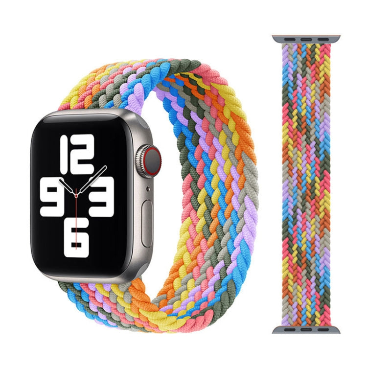 Metal Head Braided Nylon Replacement Watchbands, Size: S 135mm For Apple Watch Series 6 & SE & 5 & 4 40mm / 3 & 2 & 1 38mm, S 135mm 40mm / 38mm