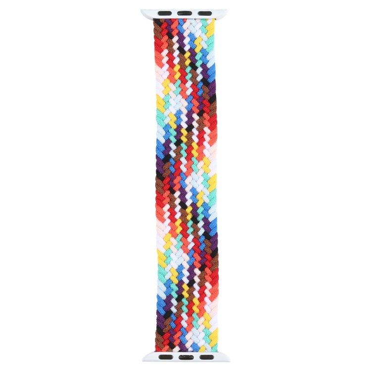 Metal Head Braided Nylon Replacement Watchbands, Size: L 155mm For Apple Watch Series 6 & SE & 5 & 4 40mm / 3 & 2 & 1 38mm, L 155mm 40mm / 38mm