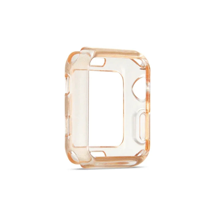 Glitter Powder TPU Protective Case, For Apple Watch Series 6 / 5 / 4 / Watch SE 44mm, For Apple Watch Series 3 & 2 & 1 42mm, For Apple Watch Series 6 / 5 / 4 / Watch SE 40mm, For Apple Watch Series 3 & 2 & 1 38mm