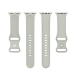 Silicone Watchbands For Apple Watch Series, 7 41mm / 6 & SE & 5 & 4 40mm / 3 & 2 & 1 38mm, Size: Small Code, 7 45mm / 6 & SE & 5 & 4 44mm / 3 & 2 & 1 42mm, Size: Small Code
