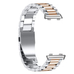 Three-beads Steel Replacement Strap Watchband, For OPPO Watch 41mm, For OPPO Watch 46mm