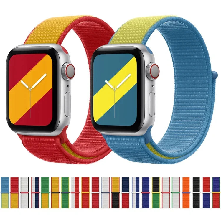 International Series Loopback Replacement Watchbands For Apple Watch Series, 7 45mm / 6 & SE & 5 & 4 44mm / 3 & 2 & 1 42mm, 7 41mm / 6 & SE & 5 & 4 40mm / 3 & 2 & 1 38mm